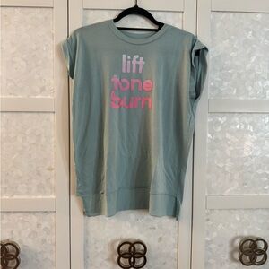 Women's Pure Barre Lift Tone Burn top